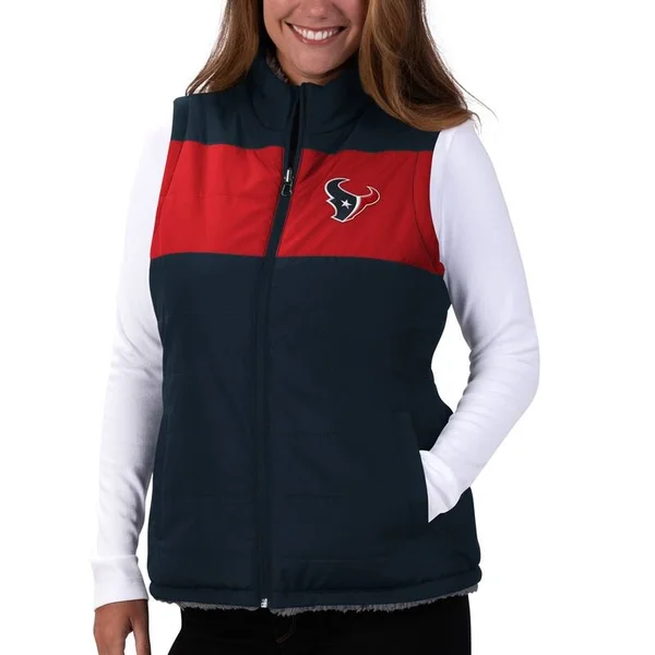 NFL Women's Reversible Vest, Size XXX-Large, Texans