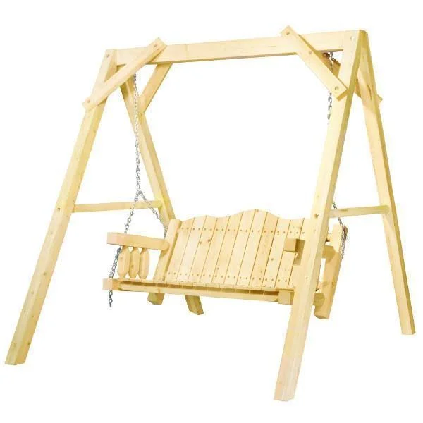 Homestead Lawn Swing with A Frame - Men's, Size: 88, Ready to Finish