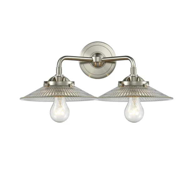 Innovations Lighting-Halophane 2 Light Bath Vanity Light-284-2W-SN-G2