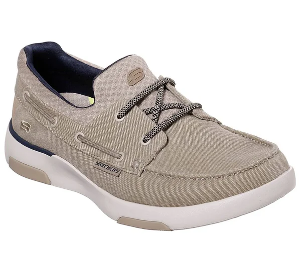 Skechers Men's Bellinger - Garmo Casual Shoes Taupe 7.0