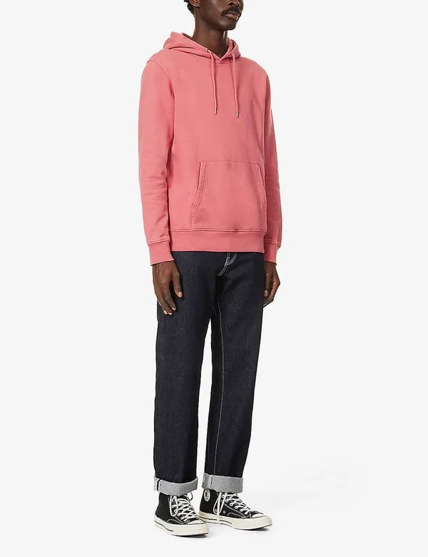 Colorful Standard - Organic Cotton Hooded Sweatshirt - Men, Pink