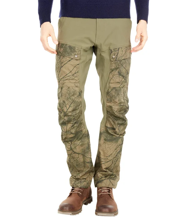 Fjallraven Men's Keb Trousers Regular - Green Camo-laurel Green - 52