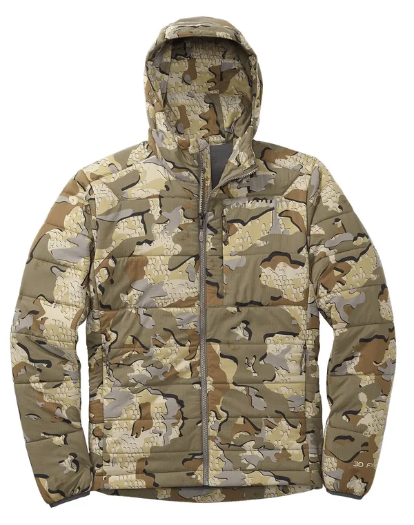 Kuiu Kenai Ultra Hooded Hunting Jacket in Valo