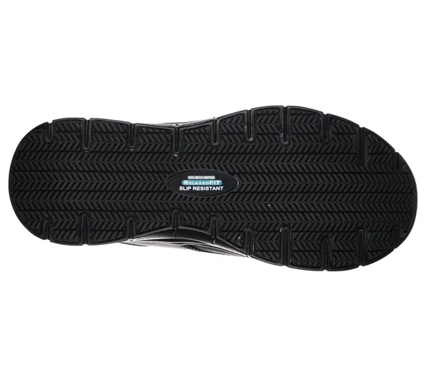 Skechers Men's Work Relaxed Fit Flex Advantage Fourche SR Oxford - Black