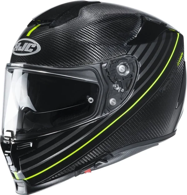 HJC RPHA 70 Artan Carbon - black-yellow, Size 2XL