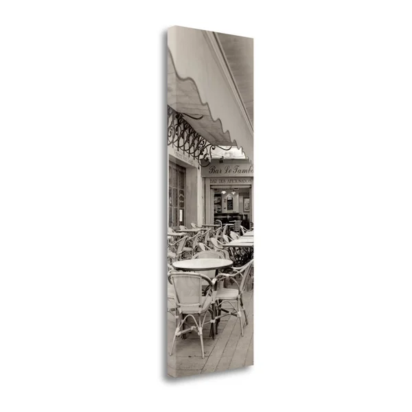 Tangletown Fine Art Cafe La Nuit by Alan Blaustein Wall Art