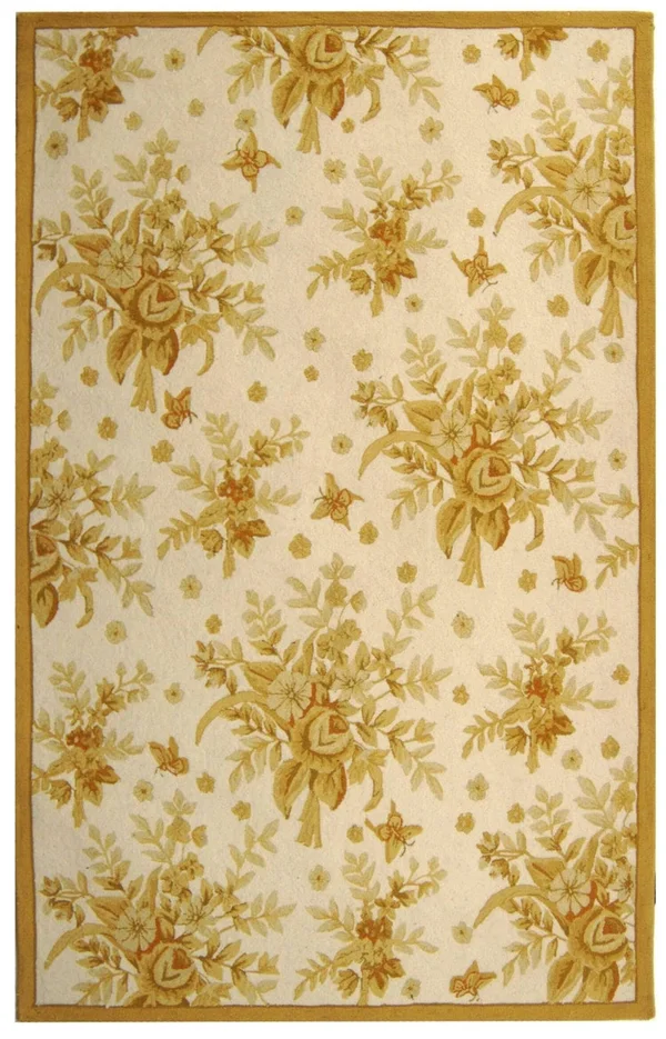 Safavieh Chelsea HK250B 2&9x22 x 4&9x22 Ivory, Gold Area Rug