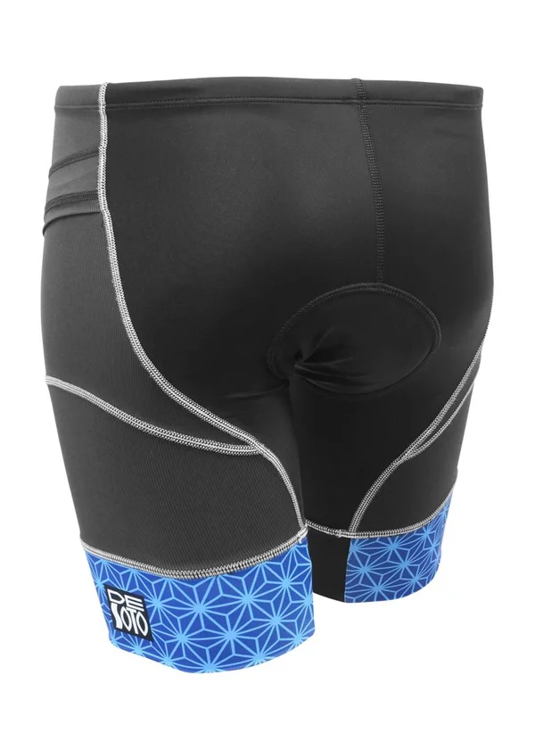 DeSoto Men's Riviera Tri Short - 2020 - M - Grey Cube