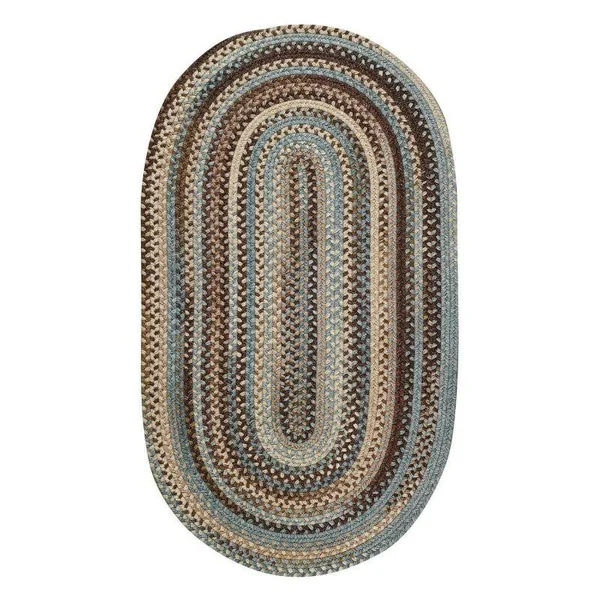 Capel Area American Legacy Oval Braid Rug, 3& x 5&