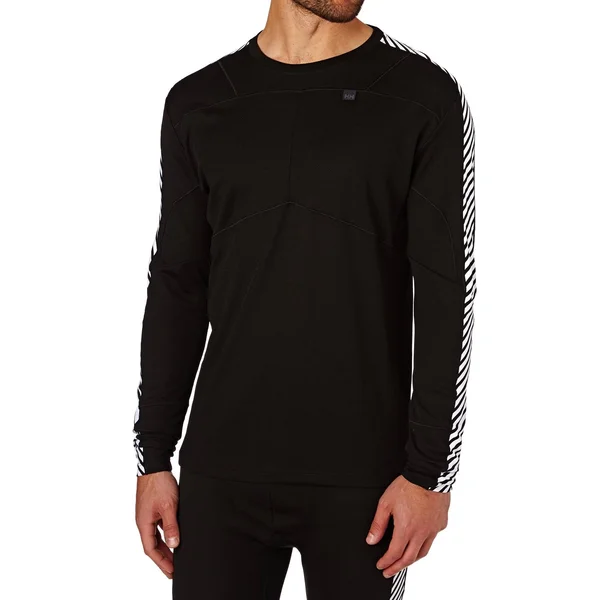 Helly Hansen Men's Black Lifa Crew