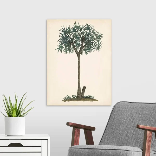 Palm Tree Study III - Canvas Wall Art, 18x24, Great Big Canvas