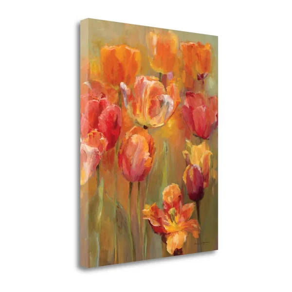 Tangletown Fine Art Tulips in The Midst II by Marilyn Hageman