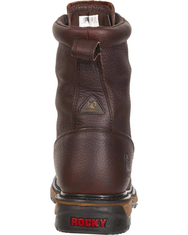 Rocky Steel Toe Ride Lacer Boots Men's Size: 9