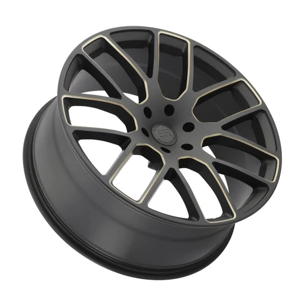 Black Rhino Kunene Milled Matte Black Wheels - 2410KUN356135M87