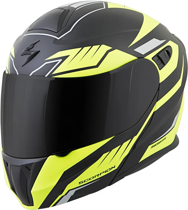 Scorpion 92-1437 EXO-GT920 Modular Shuttle Helmet 2x Neon