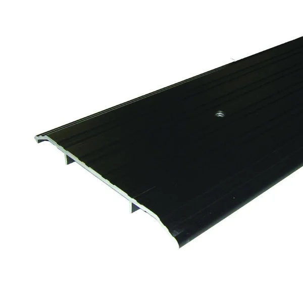 M-D Building Products Fluted Saddle 6 in. x 92-1/2 in. Bronze Aluminum Commercial Threshold