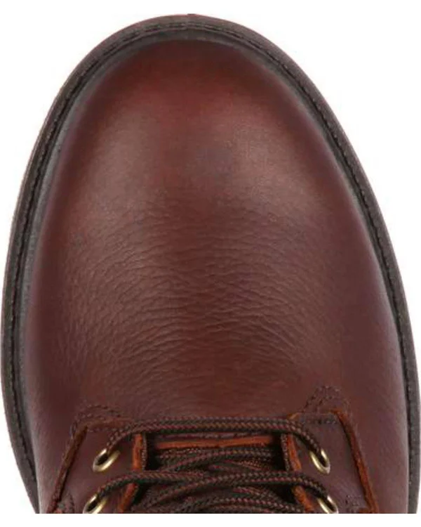 Georgia Boot Men's 6 in. Homeland Waterproof Work Boot - G106, Brown