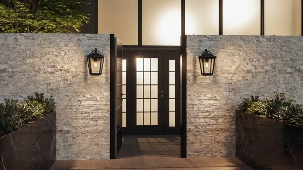 Quoizel DRS8411EK Darius 18.25 inch Outdoor Wall Lantern Traditional Plastic Earth Black Finish with Clear Seedy Glass