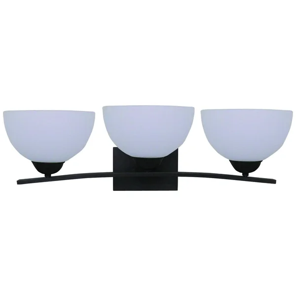 Yosemite Home Decor Alta Peak 107-3V-AWCF Bathroom Vanity Light - White