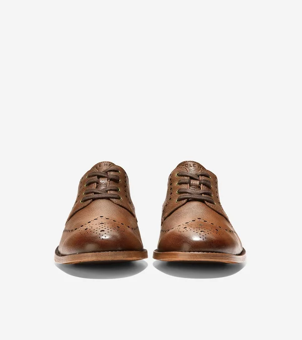 Cole Haan Feathercraft Grand Blucher Oxford - Men's, Dark Brown, Size 11.5, Oxfords, Wingtip