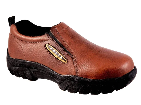 Roper Womens Slip on Casual Boots Brown