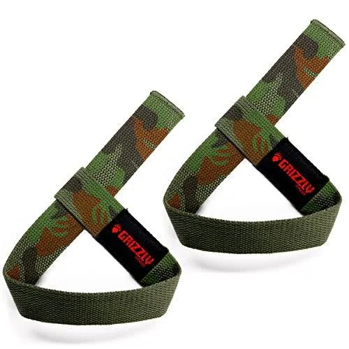 Grizzly Fitness 8610-81 Camouflage Cotton Lifting Straps