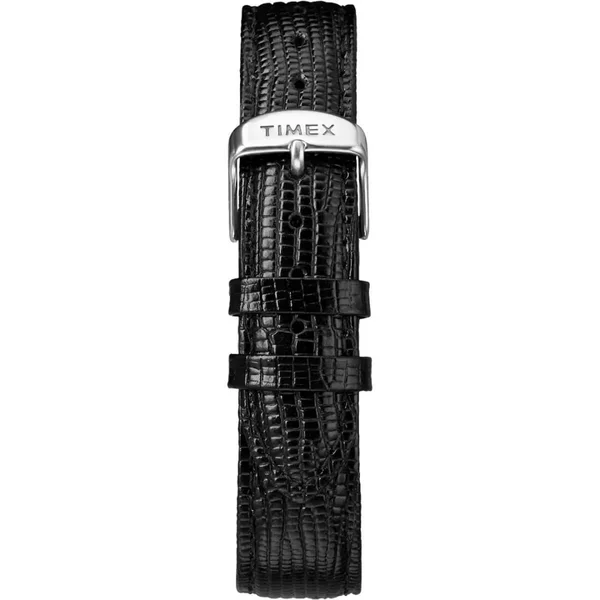 Timex Watch Men's Marlin Hand-Wound 34MM Leather Strap Stainless Steel/Black/Silver-Tone - Item # TW2R47900ZV