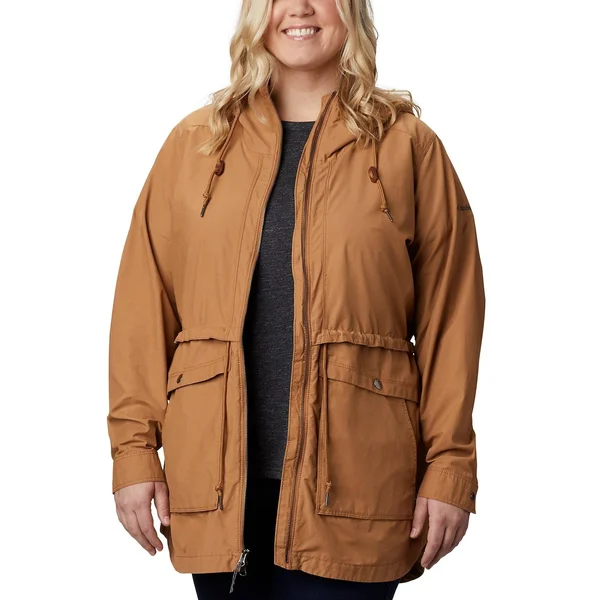 Columbia Women's Plus West Bluff Jacket, XS, Brown