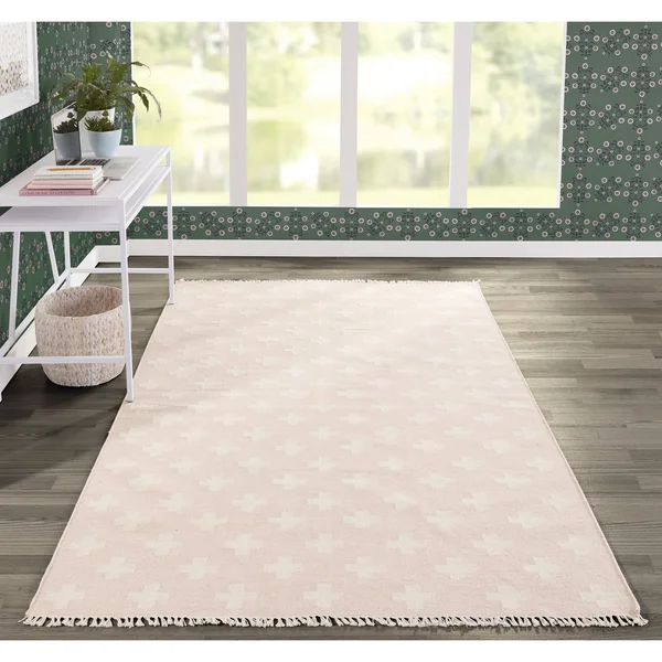 Novogratz Topanga Area Rug, Pink, 2&3x22 x 8& Runner