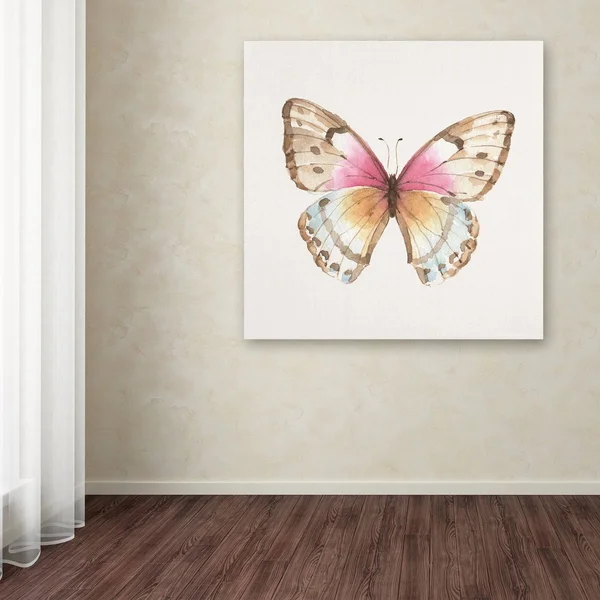Trademark Fine Art 'Colorful Breeze XI' Canvas Art by Lisa Audit, Size: 35x35, White