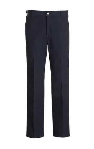 Workrite Pants - 30 in, Navy, Zipper and Button Fp50nv