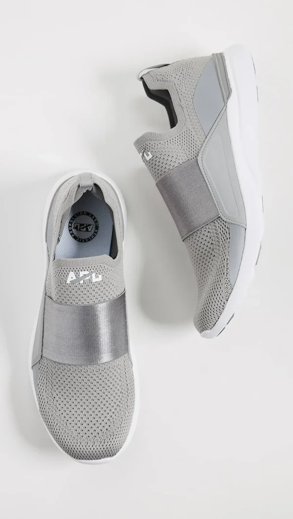 APL Men's Techloom Bliss Cement/White Shoes in Size 11 - Athletic Propulsion Labs
