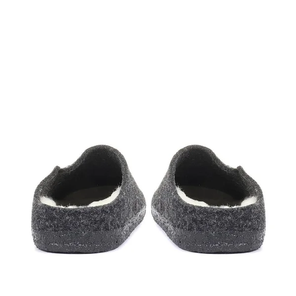 Birkenstock Men's Zermatt Wool Felt Slippers - Grey - US 06.5