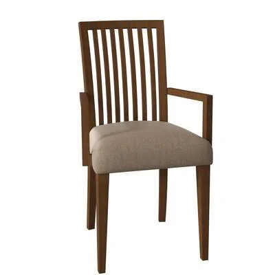 Skyline Solid Wood Dining Chair Saloom Furniture Body Fabric: Sunbrella Sailcloth Sahara - Frame Color: Aurora