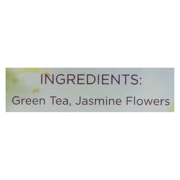 Jasmine Petal Green Tea Sachets - Two Leaves and A Bud Case of 6 Boxes (90 Sachets Total)