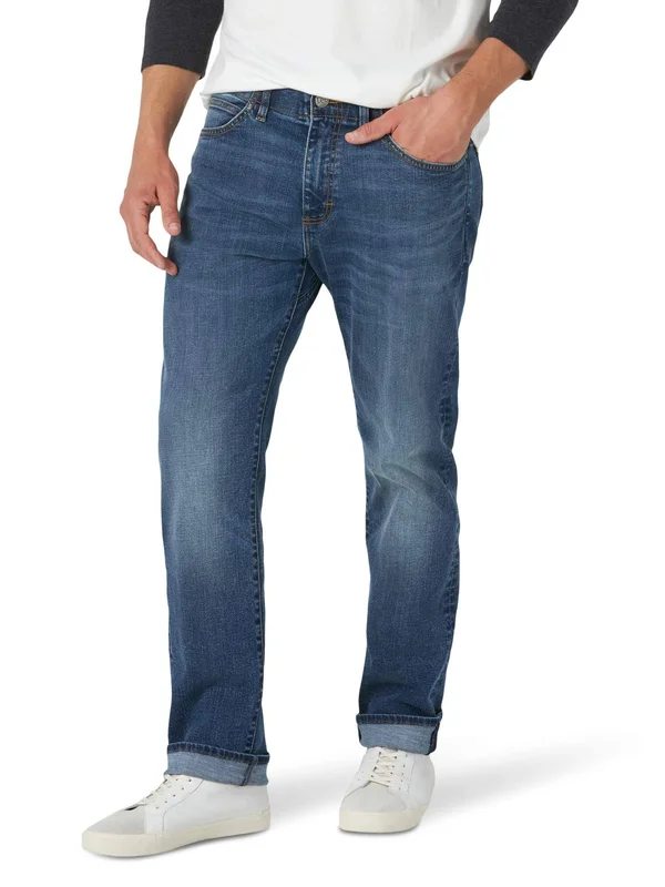 Lee Extreme Motion Athletic Taper Jeans Wipeout (Size 29 x 30)