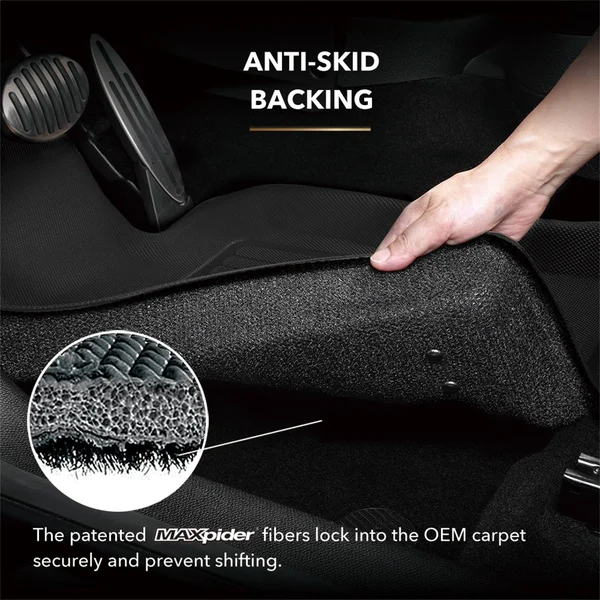 2005-2011 Toyota Tacoma Kagu Black Floor Mats L1TY05711509 3D MAXpider