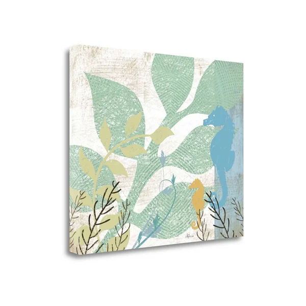 32x22 x 40x22 Sea Life I by Jennifer Pugh Fine Art Giclee Print