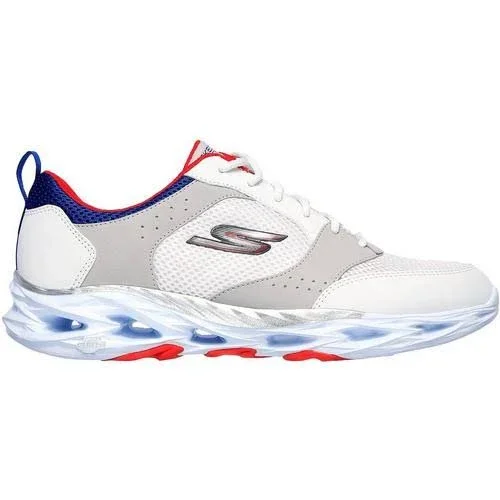 Skechers Mens GOrun Vortex Contra Shoes - White - Size 8