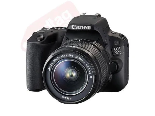 Canon Eos 200D - Rebel SL2 DSLR Camera + 18-55mm Lens+ 30 Piece Access