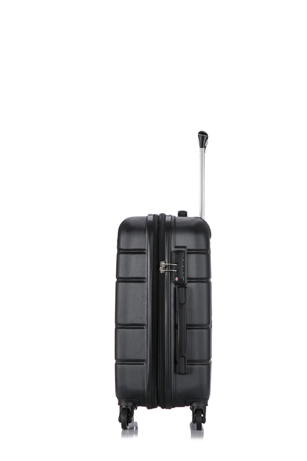 DUKAP Rodez Lightweight Hardside Spinner 20&& Carry-On Suitcase, 20 Inches, Purple