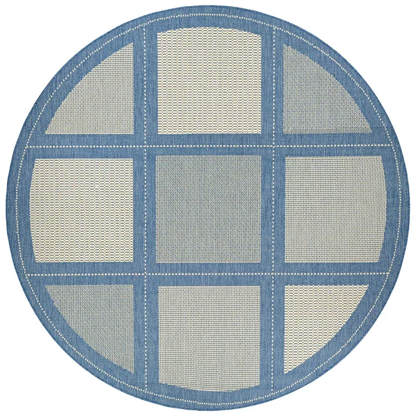 Couristan Recife Summit Champagne/Blue Rug