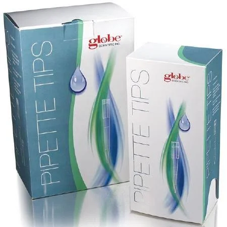 Globe Scientific - 150035RFS - Pipette Tip, 0.1 - 10ul XL, Certified, Universal, Low Retention, Graduated, 45mm, Extended Length