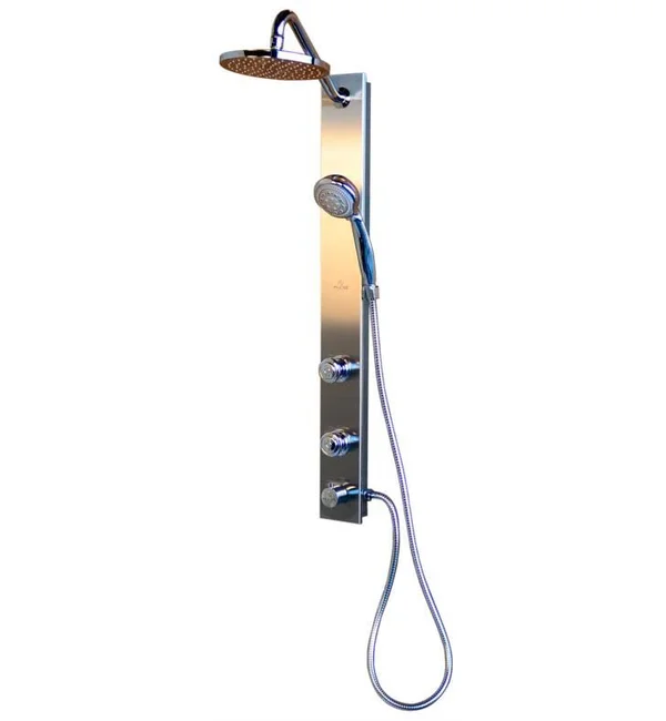 Pulse ShowerSpas 1021-ssb Aloha Brushed Stainless Steel Shower System