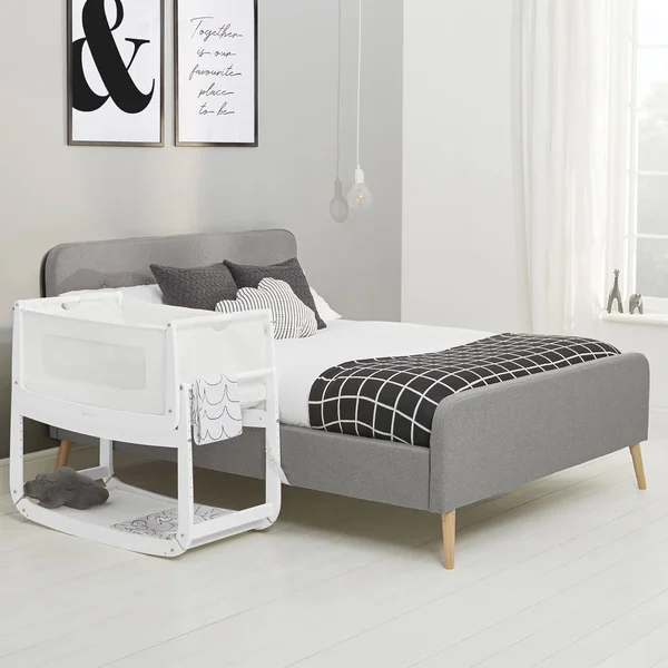 Snuz SnuzPod3 Bedside Crib - White, 49 x 100 x 95cm