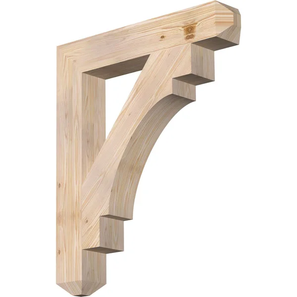 5 1/2x22W x 34x22D x 40x22H Merced Craftsman Smooth BRACKET, Douglas Fir