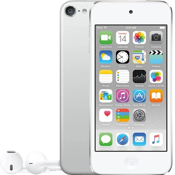 Apple iPod Touch - 16GB Silver (6th Generation)