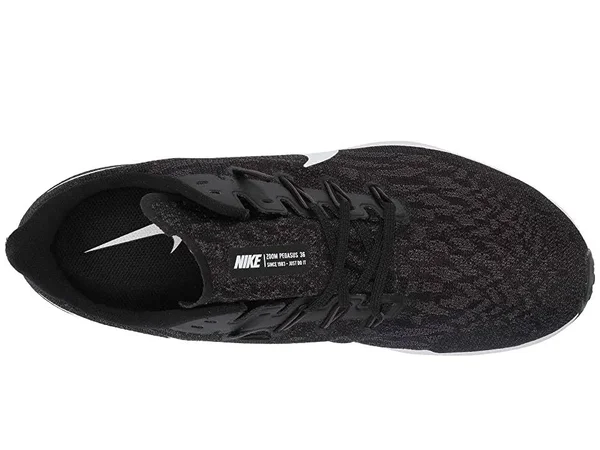 Nike Men's Air Zoom Pegasus 36 Black-White - 7.5