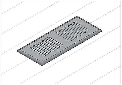Moldings Online 3735410504 Armstrong Warm Clay Collection: Performance Plus Walnut Surface Mount Vent - Length: 10x22