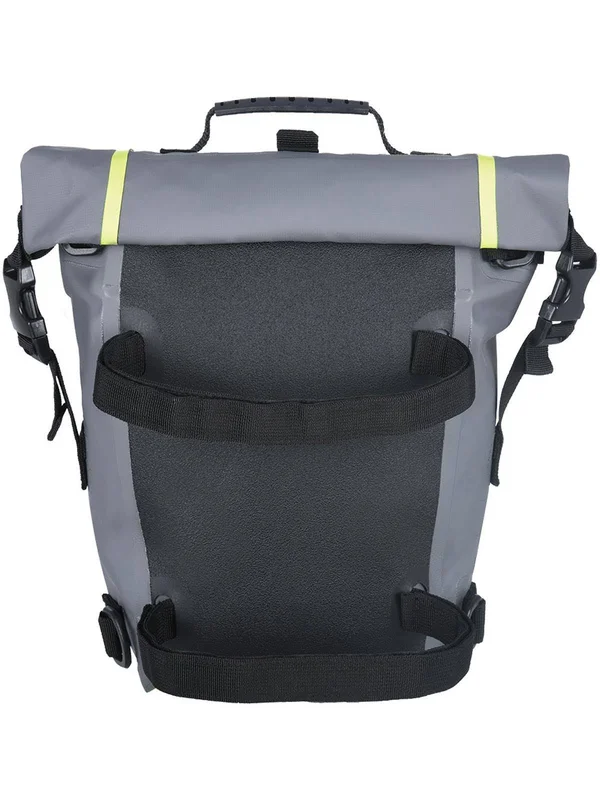 Oxford Aqua T8 Tail Bag - Grey - Black